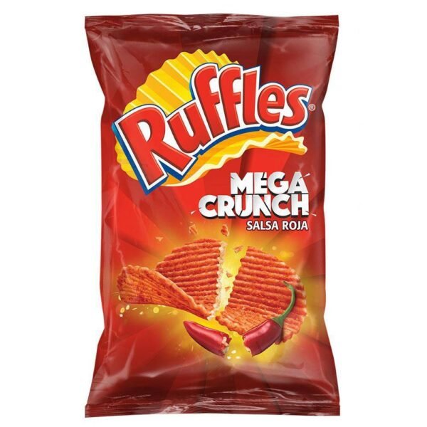 Ruffles Cheese mega cruch Salsa Roja