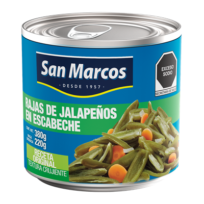 San Marcos Chiles Jalapenos en rajas x
