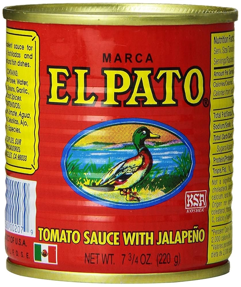 El Pato hot tomato sauce jalapeño
