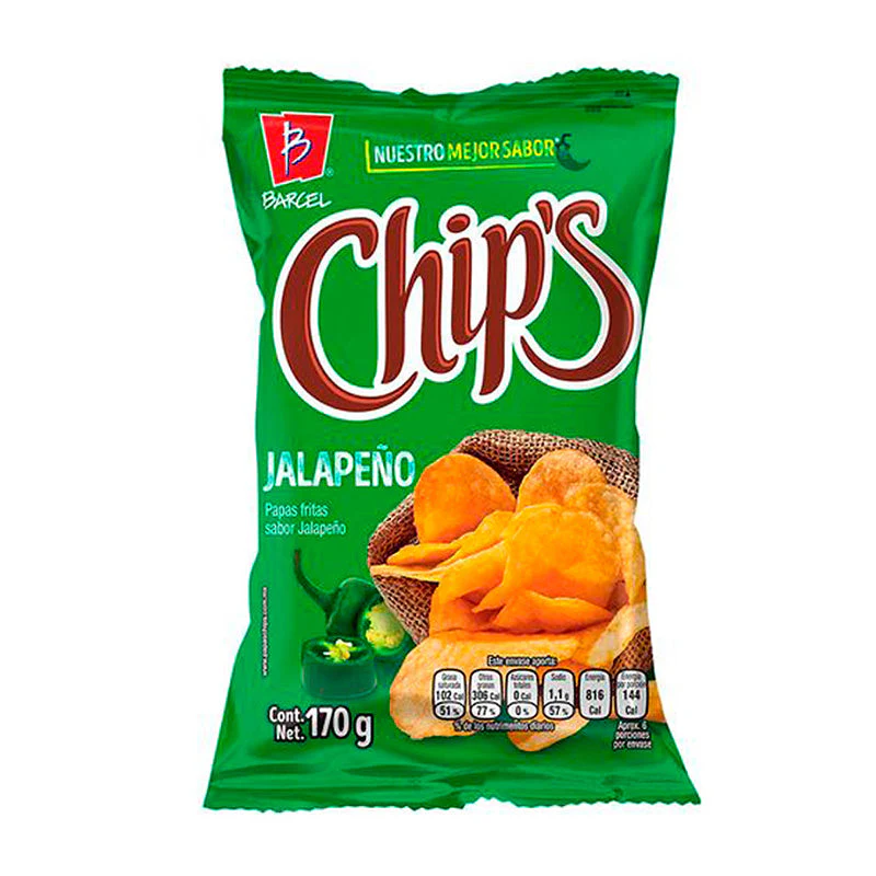 Barcel Chips Jalapeño