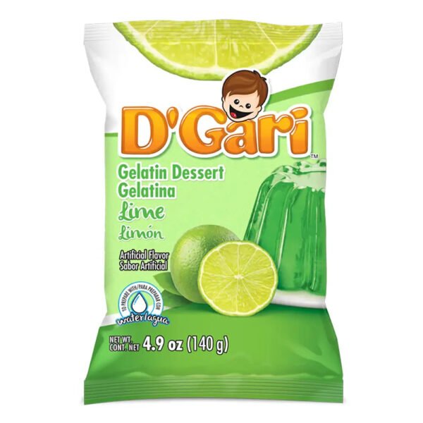 Dgari Gelatina Lime