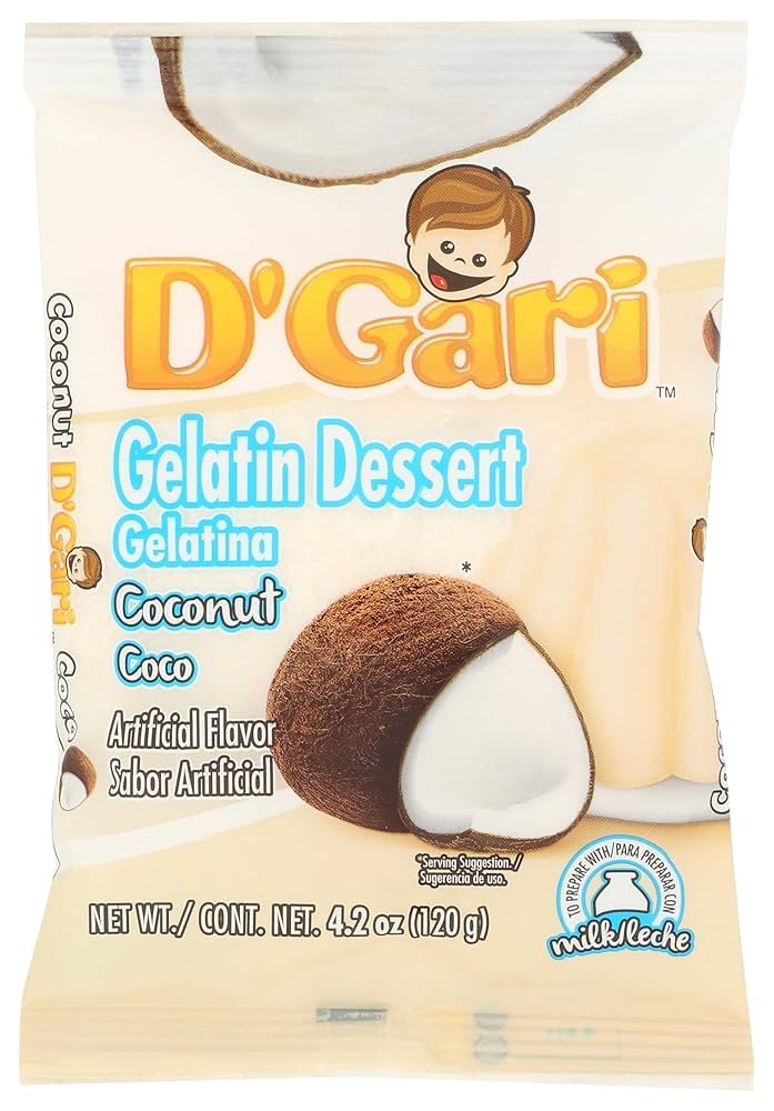 D’Gari gelatina coco/leche