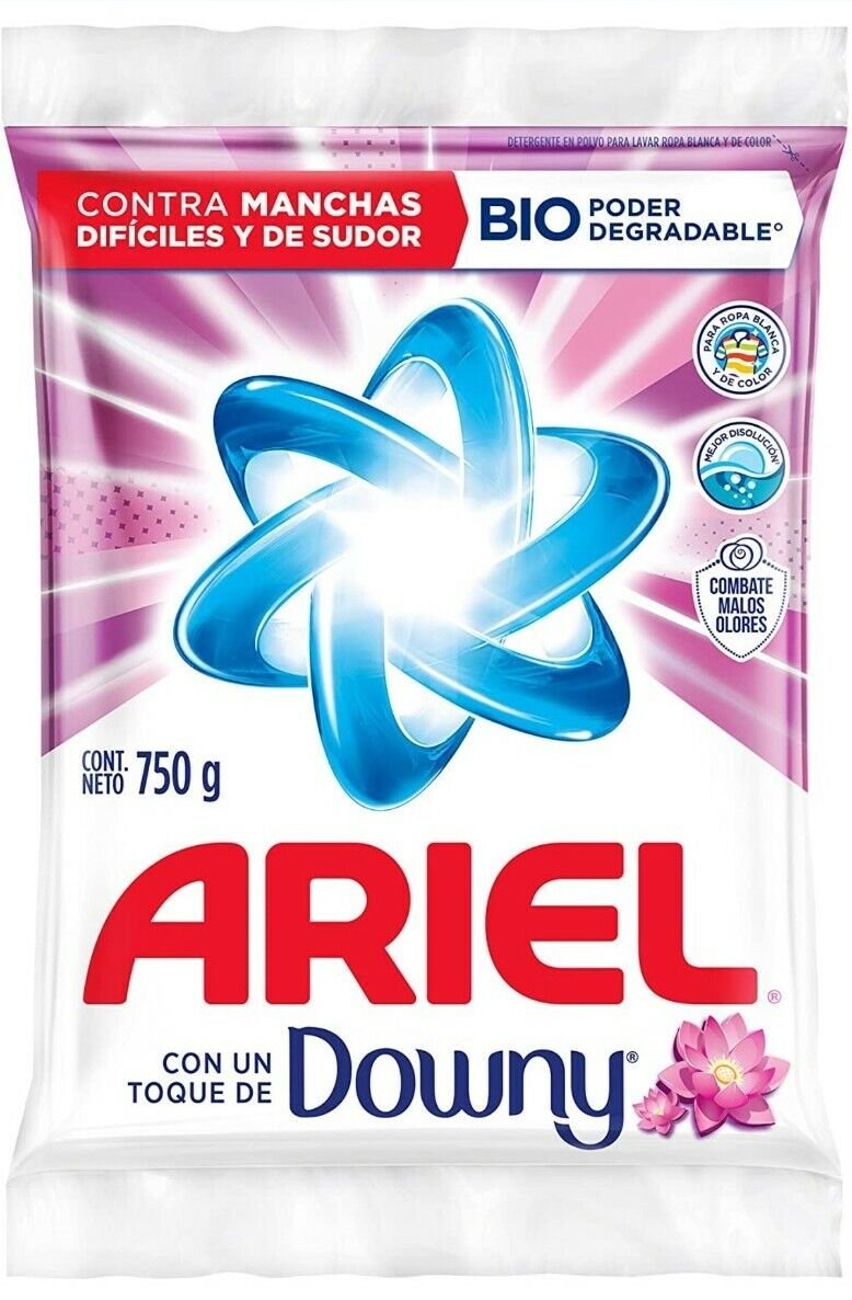 Detergente Ariel con Downy