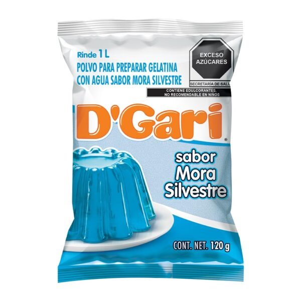 Dgari Gelatina Mora Azul