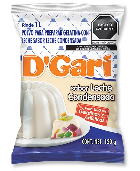 Dgari Gelatina Leche Condensada