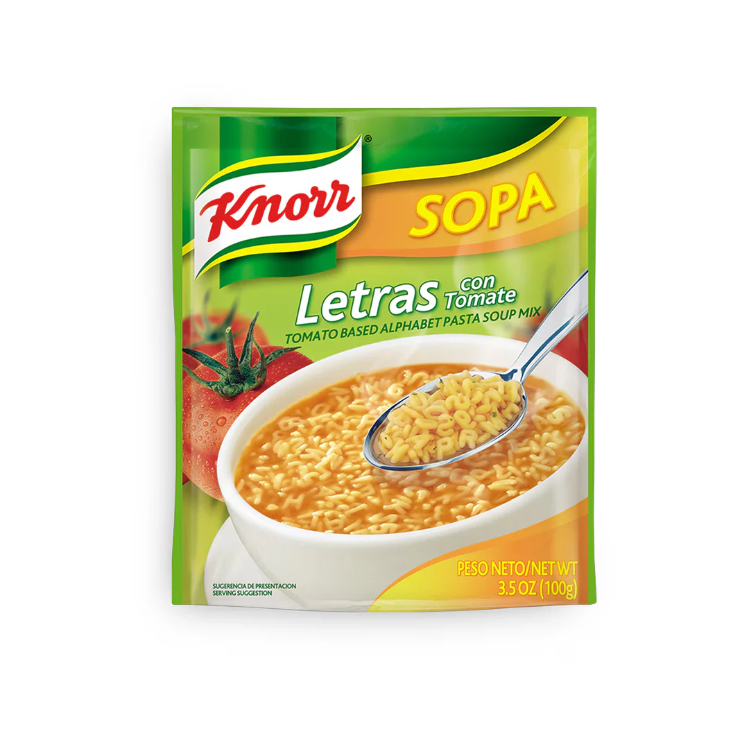 Knorr Pasta Letra