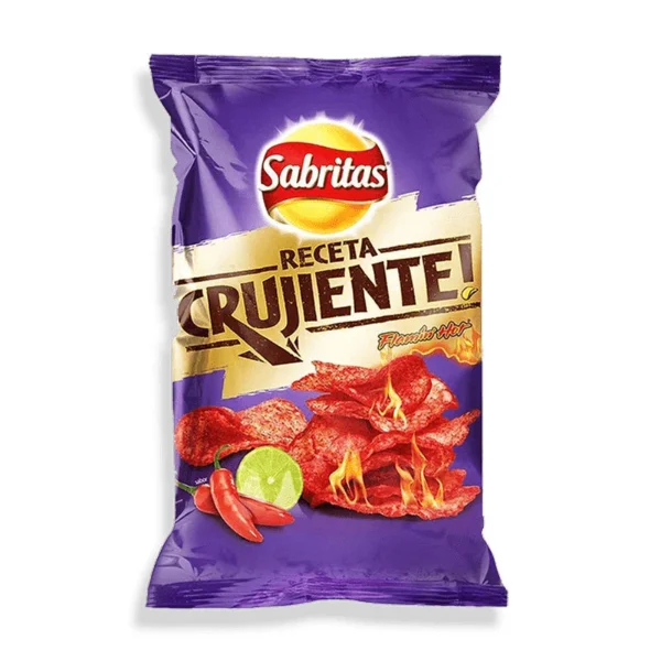 Sabritas:Receta Crujiente Flamin Hot