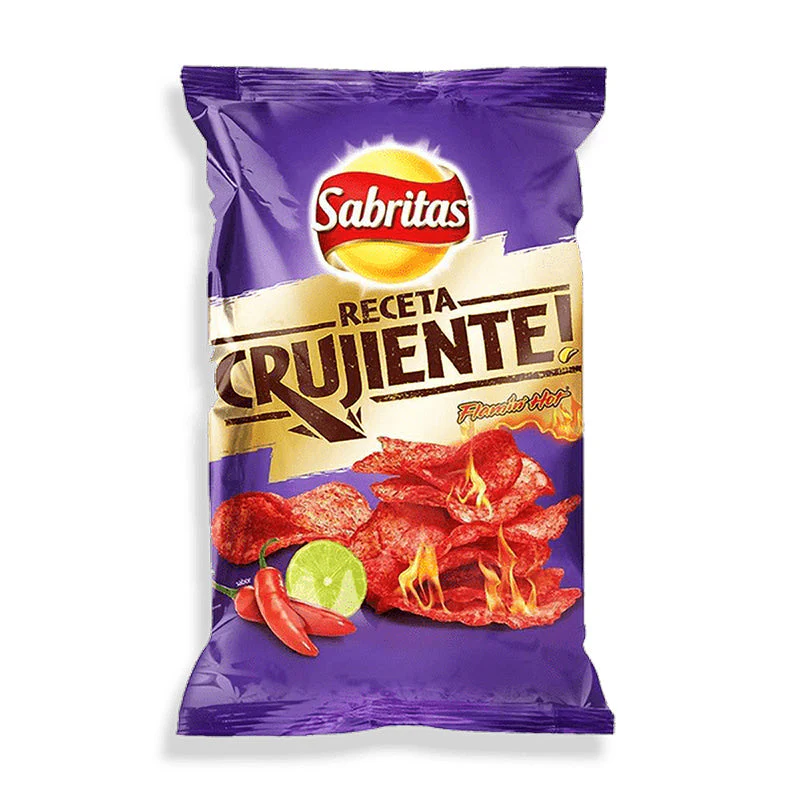 Sabritas:Receta Crujiente Flamin Hot