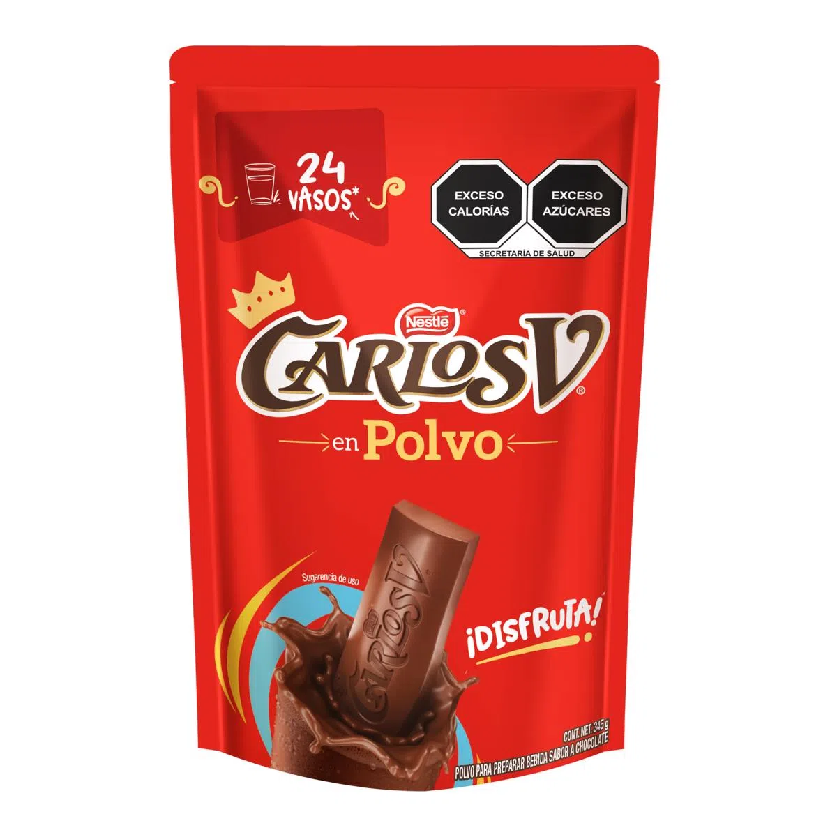 Carlos V Chocolate Chocolate en Polvo