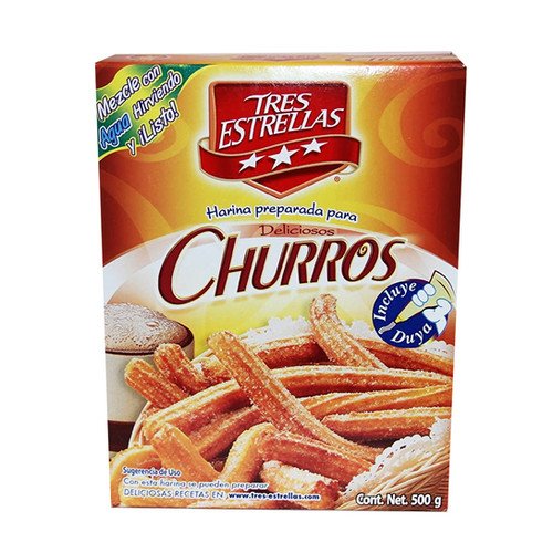 Harina para Churros Tres Estrellas
